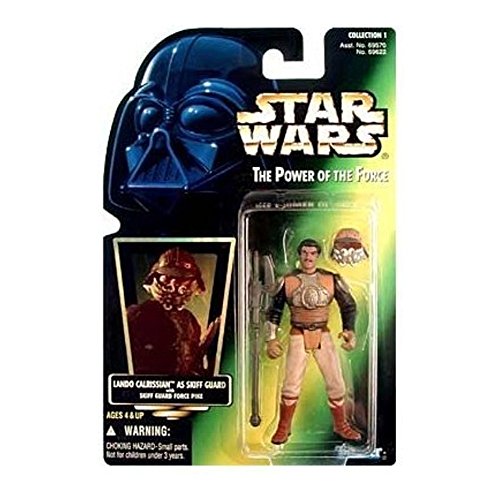 Star Wars POTF2 Green Card Lando Calrissian Skiff Guard by Brian's Toys