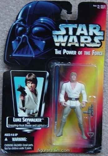 Star Wars - Power of the Force (1995) Luke Skywalker Red Card Long Saber Action Figure by Toy Rocket