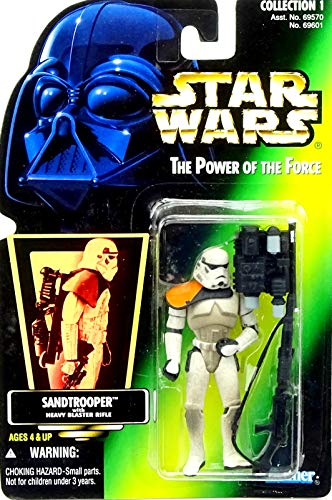 Star Wars Power of the Force Sandtrooper Green Card Action Figure By Kenner