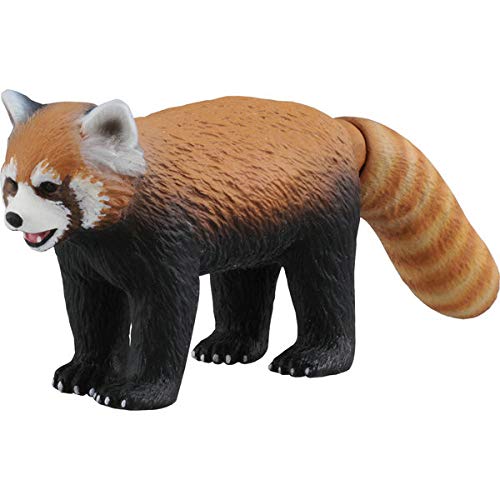 SUPERHUA Panda Rojo Creativo Modelo Animal Serie zoológico Modelo dinámico bebé Panda