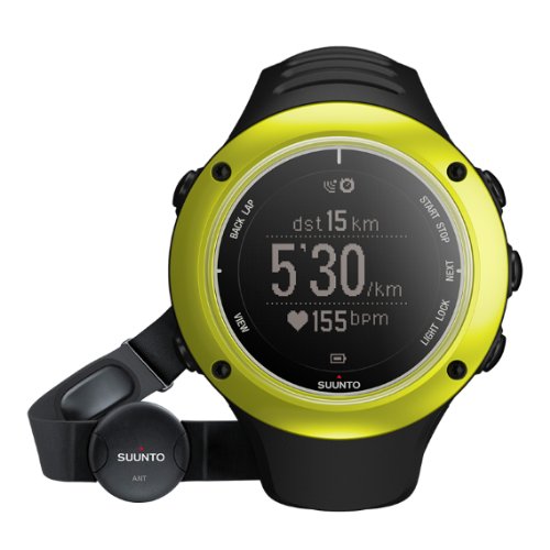 Suunto Ambit2 S Lime HR Reloj con GPS Integrado, Unisex, Lima/Negro, Talla Única
