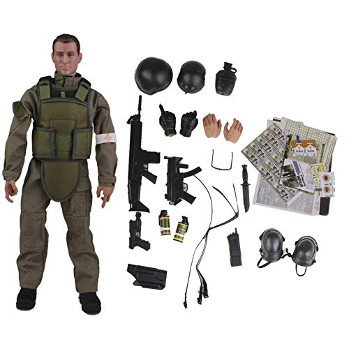 SXPC 1/6 Escala Soldado del ejército Militar 12 Pulgadas PVC Figura de acción Modelo muñecas Juguetes niños Regalo de cumpleaños
