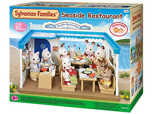 SYLVANIAN FAMILIES- Seaside Restaurant Mini muñecas y Accesorios, Multicolor (Epoch para Imaginar 4190)