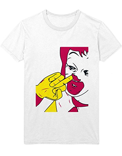 T-Shirt Ronald MC Donald Digging IN Nose H32168 Blanco L