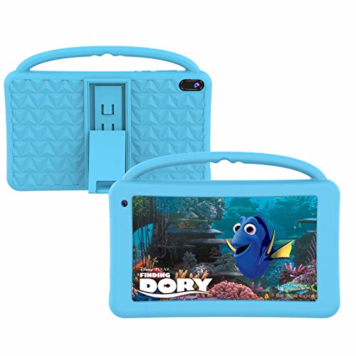 Tablet Ninos 7 Pulgadas IPS HD Display QuadCore Android 10.0 Pie Tablet PC para Niños - Cámaras Duales Certificadas GMS 2GB RAM 32GB ROM WiFi con Funda de Silicona Prueba para Niños (Blue) Tablet Ninos 7 Pulgadas IPS HD Display QuadCore Android 10.0 Pie Tablet PC para Niños - Cámaras Duales Certificadas GMS 2GB RAM 32GB ROM WiFi con Funda de Silicona Prueba para Niños (Blue)