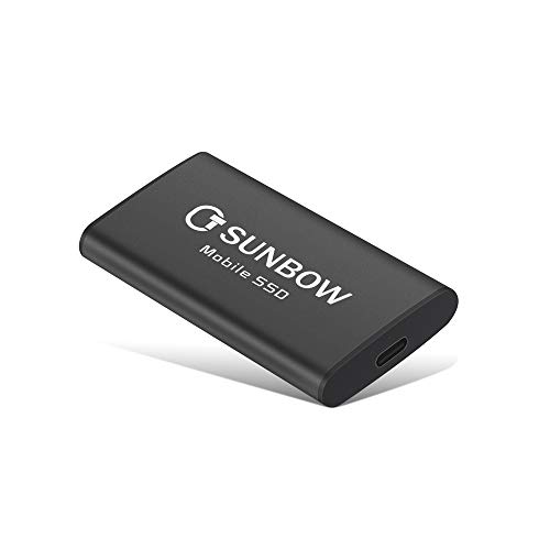 TCSUNBOW SSD portátil de 250 GB