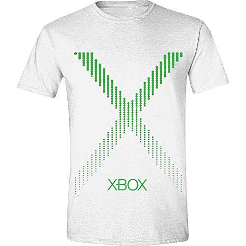 Tee Shack White Microsoft Xbox One 360 Logo Oficial Camiseta para Hombre (Large)