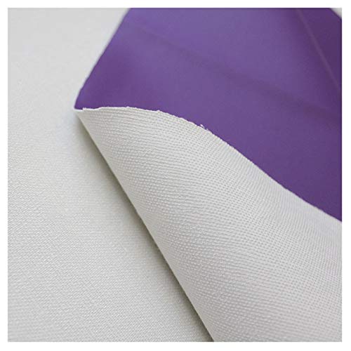 Tela de Imitación de Cuero púrpura por Metro Tapicería Material Texturizado Resistente, para la Restauración de la Cubierta del Asiento Bolsa Suave Junto a la Cama, 1 Pieza = 100 Cm(Size:1.4x20m)