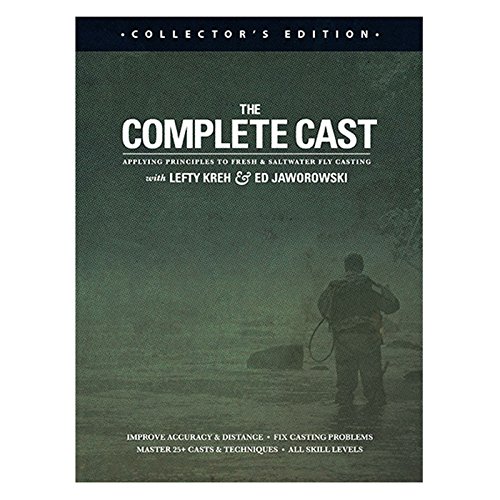The Complete Cast - Applying Principles to Fresh & Saltwater Fly Casting - Collector's Edition contains both Blu-ray and Standard Definition discs