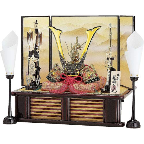 Tokyo Matcha Selection - [Heritage Set Japanese Samurai Kabuto Helmet - Dragon & Tiger - Stand Base, byobu Folding Screen, etc. [Standard Ship by EMS (Expedited) with Tracking Number & Insurance]