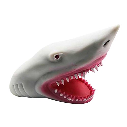 TOYMYTOY Juguete Marioneta de Tiburón de Goma
