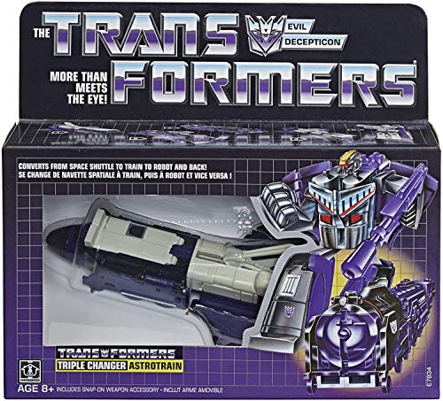 Transformers Astrotrain G1 Reissue Triple cambiador