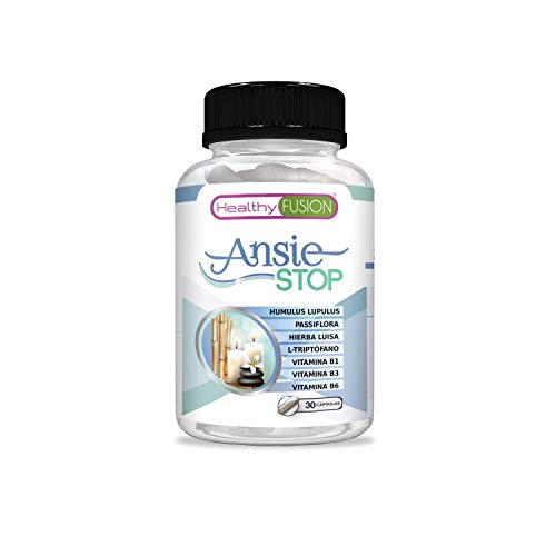 Triptófano con pasiflora para combatir los síntomas del estrés y la ansiedad | Acaba con el nerviosismo y facilita y fomenta el descanso | Propiedades antiestrés y relajantes naturales | 30 unidades Triptófano con pasiflora para combatir los síntomas del estrés y la ansiedad | Acaba con el nerviosismo y facilita y fomenta el descanso | Propiedades antiestrés y relajantes naturales | 30 unidades