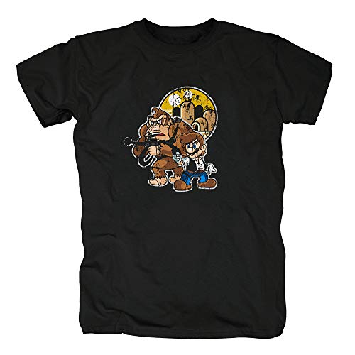 TSP Solo Mario - Camiseta para hombre negro XXXXL