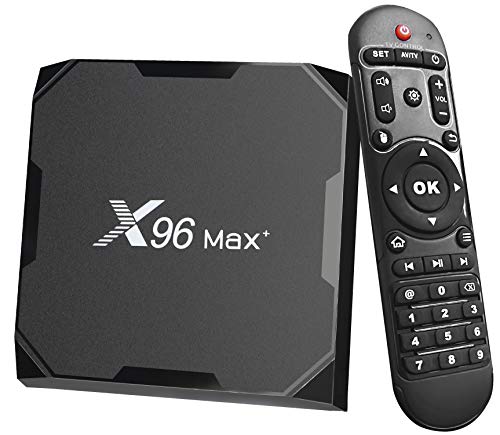 TV Box Android 9.0,Smart TV Box 4+64GB Amlogic S905X3 Quad Core Media Box,Support 8K/3D/2.4&5G WiFi/BT 4.1/HDMI 3.0 Smart Media Player with Remote Control