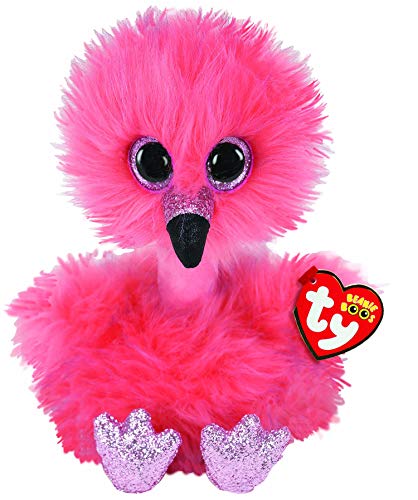 TY UK Ltd- Franny Flamingo-Boo Med Peluche, Multicolor, 24 cm (37401) TY UK Ltd- Franny Flamingo-Boo Med Peluche, Multicolor, 24 cm (37401)