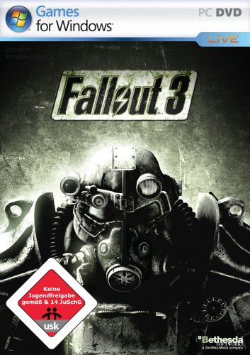 Ubisoft Fallout 3, PC - Juego (PC, PC, RPG (juego de rol), M (Maduro), 6500 MB, 1024 MB, 2.4 GHz)