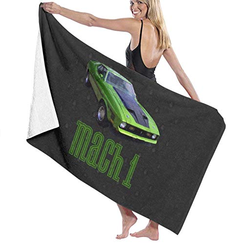 U/K Toalla de baño de secado rápido para Ford Mustang Mach 1 1972 U/K Toalla de baño de secado rápido para Ford Mustang Mach 1 1972