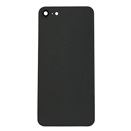 UU FIX Tapa de Batería para iPhone 8 A1863(Negro) de la Reemplazo Parte Trasera Battery Cover con Kit Reparación.