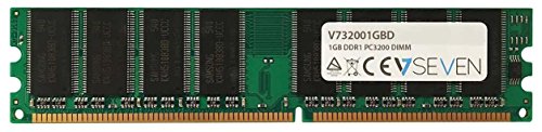 V7 V732001GBD V7 1GB DDR1 PC3200 - 400Mhz DIMM Desktop módulo de memoria - V732001GBD