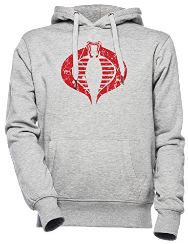 Vendimia Cobra - Vendimia Unisexo Hombre Mujer Sudadera con Capucha Gris Unisex Men's Women's Hoodie