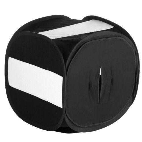 Walimex Pop-Up - Cubo de luz (60 x 60 x 60 cm), Color Negro