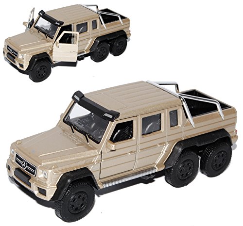 Welly Mercedes-Benz Clase G G63 AMG 6x6 Beige aprox. 1/43 1/36-1/46 Modelo Auto