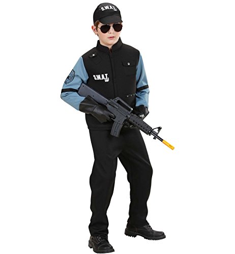 WIDMANN Widman - Disfraz de SWAT infantil, talla 10 años (76547)