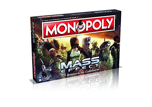Winning Moves Juego de Mesa Monopoly Mass Effect edición de colección, versión Italiana, 29292