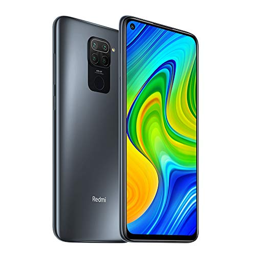 Xiaomi Redmi Note 9 Smartphone 6.53”FHD+ DotDisplay 4GB 128GB 48MP Quad Camera Hotshot 5020 mAh [Español versión] Negro