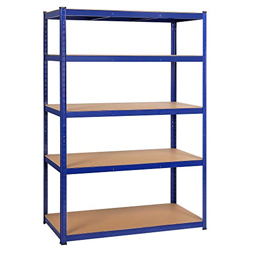 Yaheetech 180 x 120 x 60 cm 5 Niveles Estantería de Almacenaje Estante para Garaje Carga de 875 kg Estantería Grande para Cocina Supermercado Restaurante Trastero Idustrial Yaheetech 180 x 120 x 60 cm 5 Niveles Estantería de Almacenaje Estante para Garaje Carga de 875 kg Estantería Grande para Cocina Supermercado Restaurante Trastero Idustrial