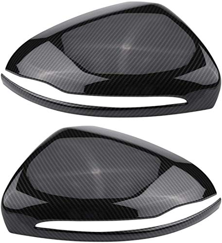 ZHAOOP 1 par de Cubiertas de Espejo, para Mercedes Benz Clase C/E/GLC/S W205 W213 X253 W22 2 Tapas de Carcasa de Espejo Lateral