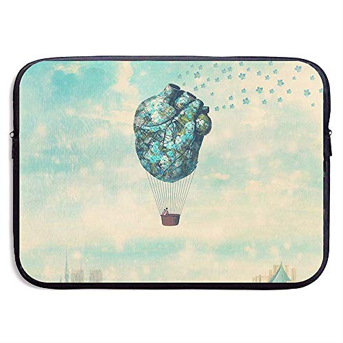 Zome Lag Maletín Funda,Ordenador Portátil Caso,Bolsa De Neopreno Tablets,Funda para Tableta Whales Penguins Fish Tablet,Funda para Portátil Compatible,Funda para Portátil 15 Inch