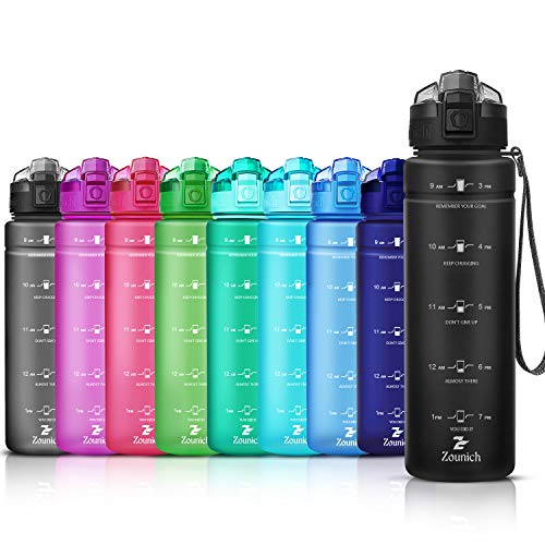 ZOUNICH Botella Agua Deporte, Botella Agua Niños sin BPA Reutilizable Plástico Tritan - 500 ml / 700 ml / 1 l / 1.2 l, Cantimploras para Te con Filtro, para Infantil, Gimnasio, Bicicleta ZOUNICH Botella Agua Deporte, Botella Agua Niños sin BPA Reutilizable Plástico Tritan - 500 ml / 700 ml / 1 l / 1.2 l, Cantimploras para Te con Filtro, para Infantil, Gimnasio, Bicicleta