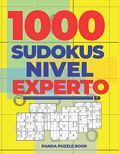 1000 Sudokus Nivel Experto: Juegos De Lógica Para Adultos
