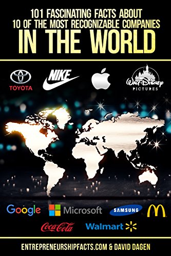 101 Fascinating Facts About 10 Of The Most Recognizable Companies In The World: Walt Disney, McDonald's, Google, Apple, Nike, Coca-cola, Walmart, Microsoft, Samsung, Toyota (English Edition)