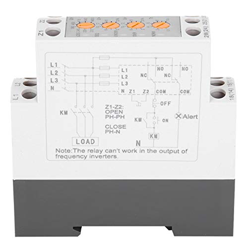 50 / 60Hz 176-552V Protector de monitorización multifunción Protector de Voltaje con indicador LED JVRD-P01