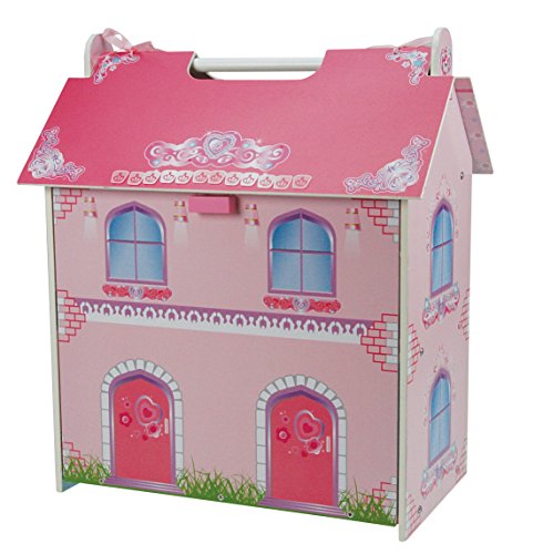 A. B. Gee tx1092 pequeña casa de muñecas de Madera con Muebles