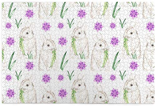 Acuarela Baby Bunny Jigsaw Puzzle Obra de arte única Decoración del hogar para sala de estar Dormitorio Cocina Oficina 500 PCS - 15,7 * 23,6 pulgadas Acuarela Baby Bunny Jigsaw Puzzle Obra de arte única Decoración del hogar para sala de estar Dormitorio Cocina Oficina 500 PCS - 15,7 * 23,6 pulgadas