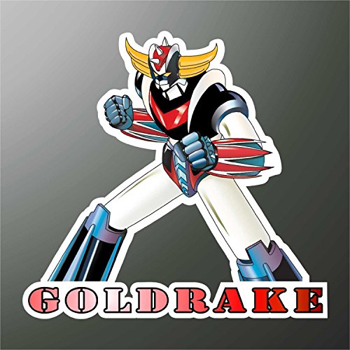 Adhesivo de Goldorak Goldrake Grendizer Ufo Robot Manga Anime cómics dibujos animados