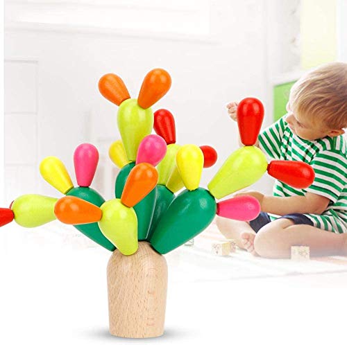 Afufu Juguetes Bebe 3 4 5 6 años Niños, Juguete de Madera Montessori Juego Creativo Bloques de Construcción de Cactus de Equilibrio, Juguetes de Educación Temprana Regalo de cumpleaños, Navidad Afufu Juguetes Bebe 3 4 5 6 años Niños, Juguete de Madera Montessori Juego Creativo Bloques de Construcción de Cactus de Equilibrio, Juguetes de Educación Temprana Regalo de cumpleaños, Navidad