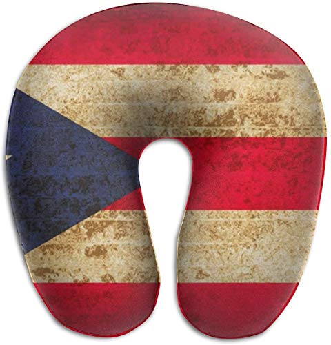 Almohada de Espuma viscoelástica para el Cuello de Purto Rico, diseño ergonómico Contorneado, Lavable, Funda para avión, Tren, autobús, Oficina Almohada de Espuma viscoelástica para el Cuello de Purto Rico, diseño ergonómico Contorneado, Lavable, Funda para avión, Tren, autobús, Oficina