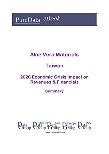 Aloe Vera Materials Taiwan Summary: 2020 Economic Crisis Impact on Revenues & Financials (English Edition)