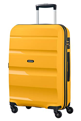 American Tourister Bon Air - Spinner Medium Equipaje de Mano, 66 cm, 57.5 Liters, Amarillo (Light Yellow)