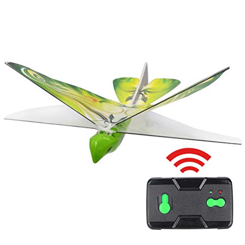 Amiispe Mini Aviones teledirigidos electrónicos para niños, Juguete de helicóptero de Juguete de Control Remoto de pájaro Realista, 360 Grados