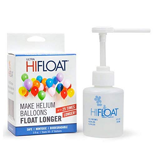 amscan Ultra hi-float Frasco 150 ML con dispensador, Multicolor, 7amhf001116 