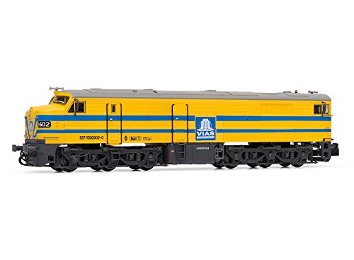 ARNOLD - Locomotora diésel 318 (1807) Renfe, DC Digital, Color Amarillo y Gris (Hornby HN2247D)