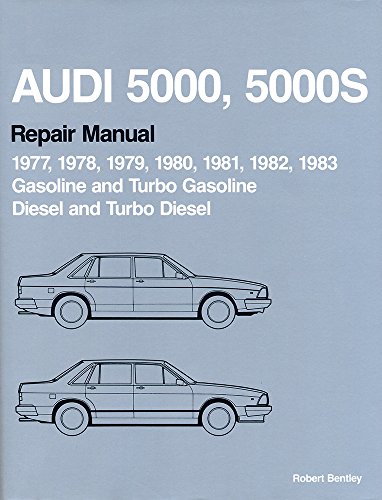 Audi 5000S, 5000CS Official Factory Repair Manual 1984-1988: Gasoline, Turbo and Turbo Diesel, Including Wagon and Quattro