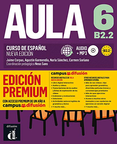Aula Nueva Edición 6 Premium libro del alumno + CD: Aula Nueva Edición 6 Premium libro del alumno + CD