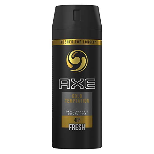 Axe - Gold Temptation - Desodorante Bodyspray para hombre, 48 horas de protección - 150 ml